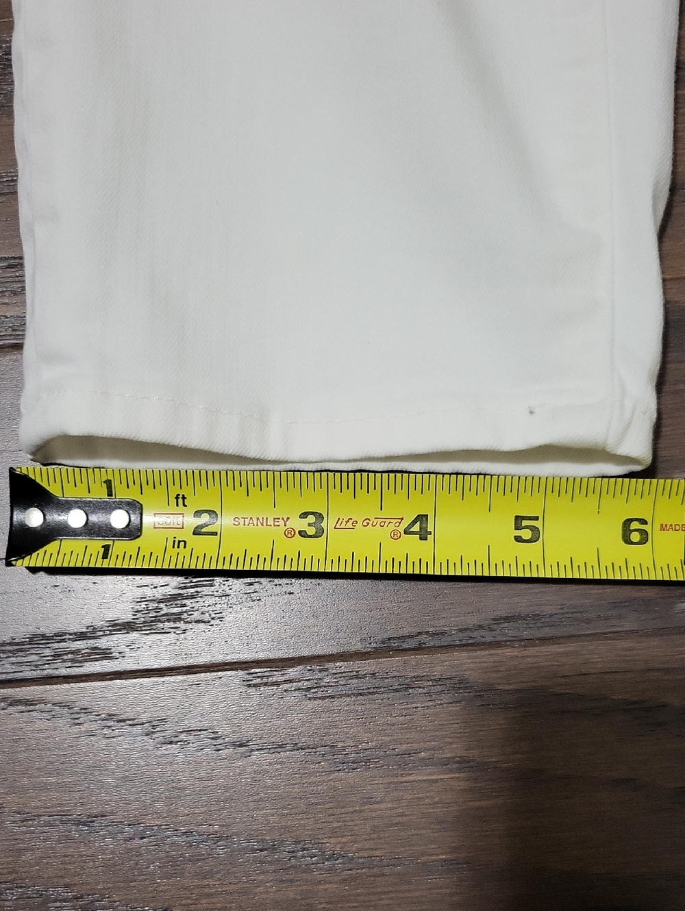Talbots White Flawless 5 Pocket Boyfriend Jeans - Picture 7 of 9